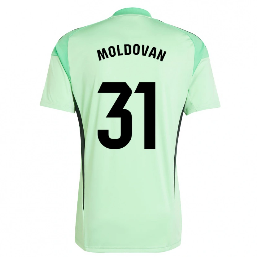 Danxen Dames Horațiu Moldovan #31 Lichtgroen Zwart Keepersshirt 2025/26 T-Shirt