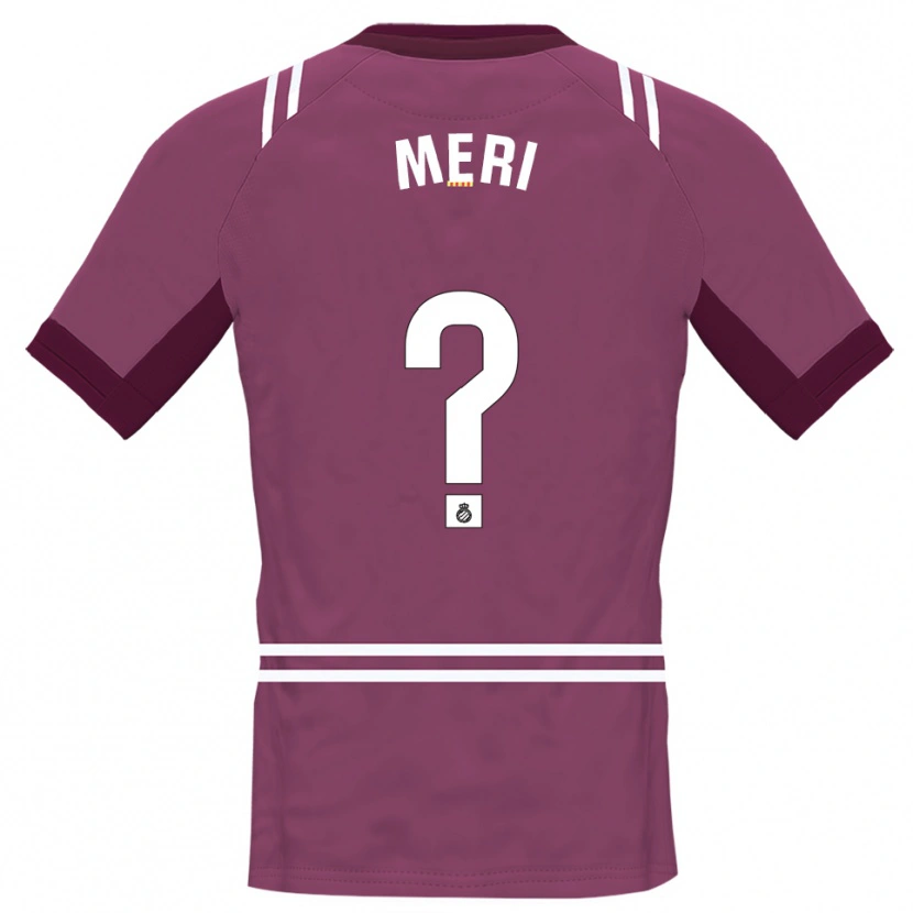 Danxen Dames Meritxel Muñoz Alsina #0 Bordeaux Wit Keepersshirt 2025/26 T-Shirt