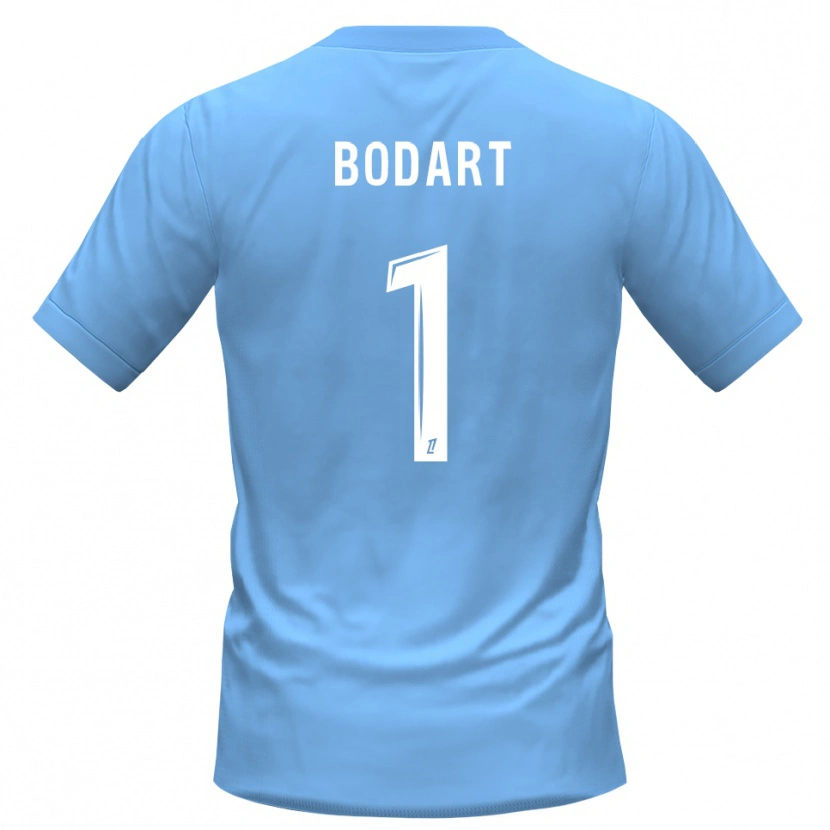 Danxen Dames Arnaud Bodart #1 Blauw Zwart Keepersshirt 2025/26 T-Shirt