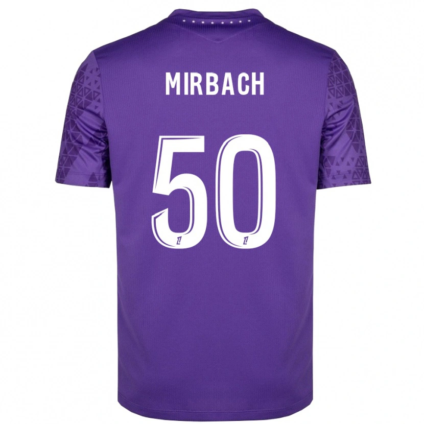 Danxen Dames Alexis Mirbach #50 Paars Wit Keepersshirt 2025/26 T-Shirt