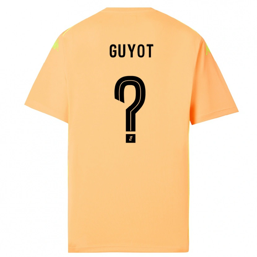 Danxen Dames Loucas Guyot #0 Licht Oranje Zwart Keepersshirt 2025/26 T-Shirt