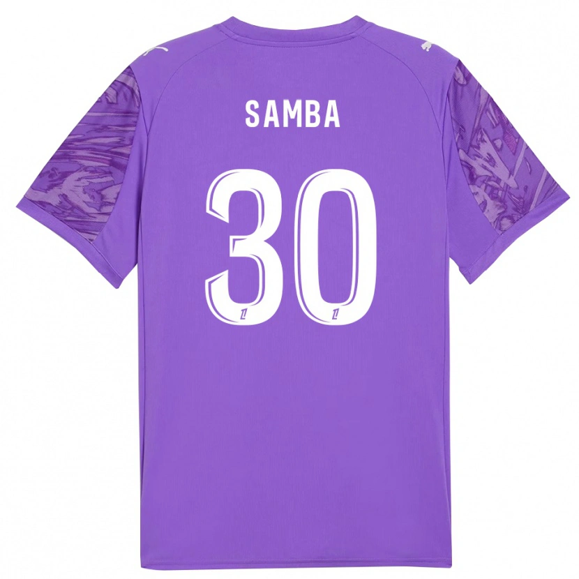 Danxen Dames Brice Samba #30 Orchidee Wit Keepersshirt 2025/26 T-Shirt