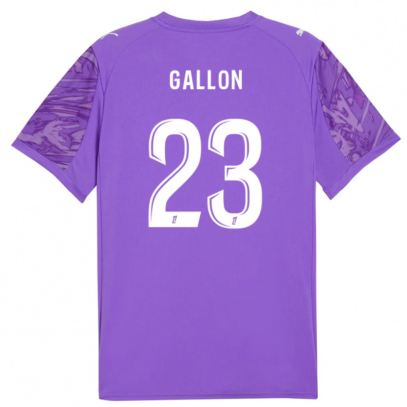 Danxen Dames Gauthier Gallon #23 Orchidee Wit Keepersshirt 2025/26 T-Shirt