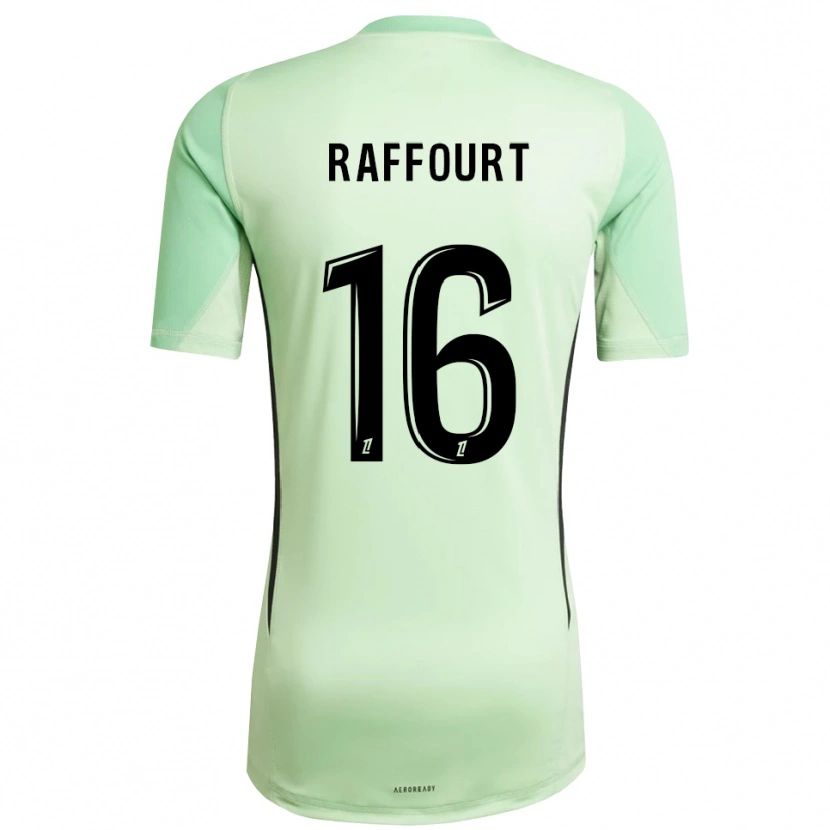 Danxen Dames Timéo Raffourt #16 Lichtgroen Zwart Keepersshirt 2025/26 T-Shirt