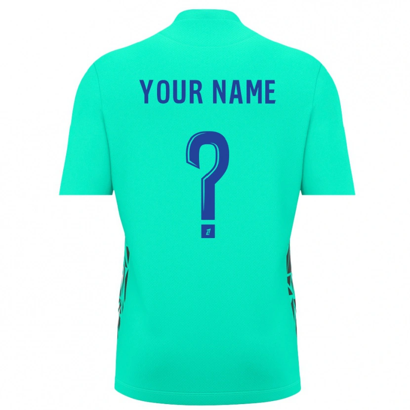 Danxen Dames AJ Auxerre Aquamarijn Blauw Keepersshirt 2025/26 T-Shirt