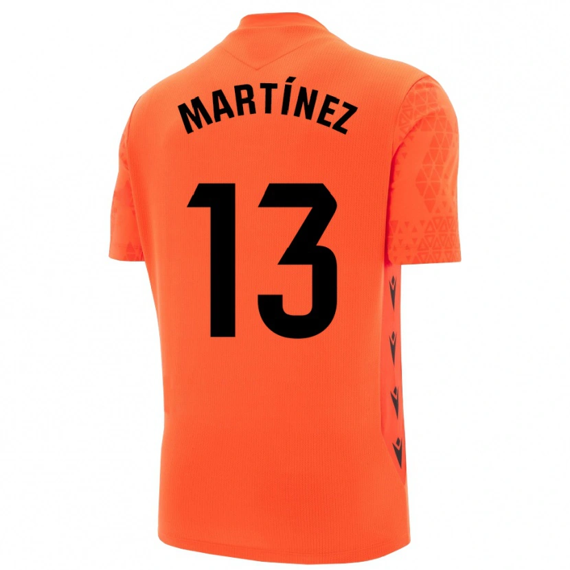 Danxen Dames Fernando Martínez #13 Oranje Zwart Keepersshirt 2025/26 T-Shirt