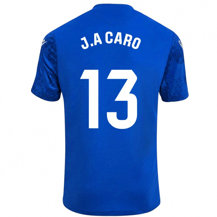 Danxen Dames José Antonio Caro #13 Blauw Wit Keepersshirt 2025/26 T-Shirt