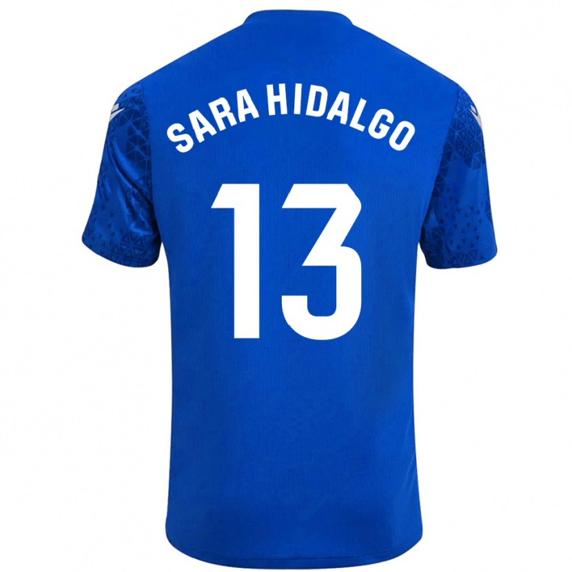 Danxen Dames Sara Hidalgo Merino #13 Blauw Wit Keepersshirt 2025/26 T-Shirt
