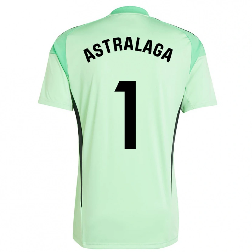 Danxen Dames Ander Astralaga #1 Licht Oranje Zwart Keepersshirt 2025/26 T-Shirt