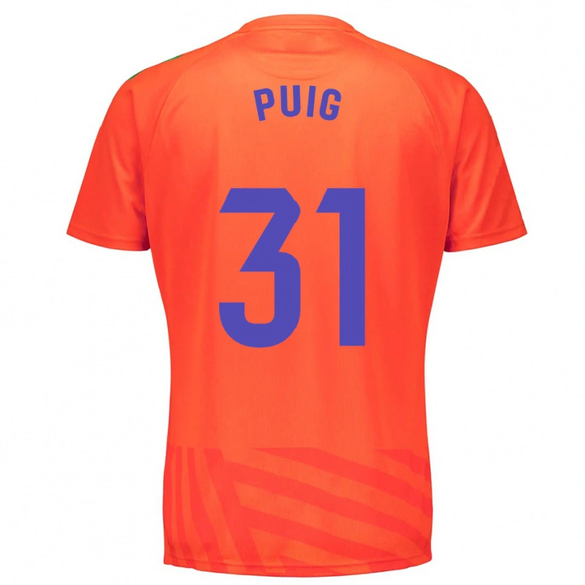 Danxen Dames Victor Puig #31 Rood Blauw Keepersshirt 2025/26 T-Shirt