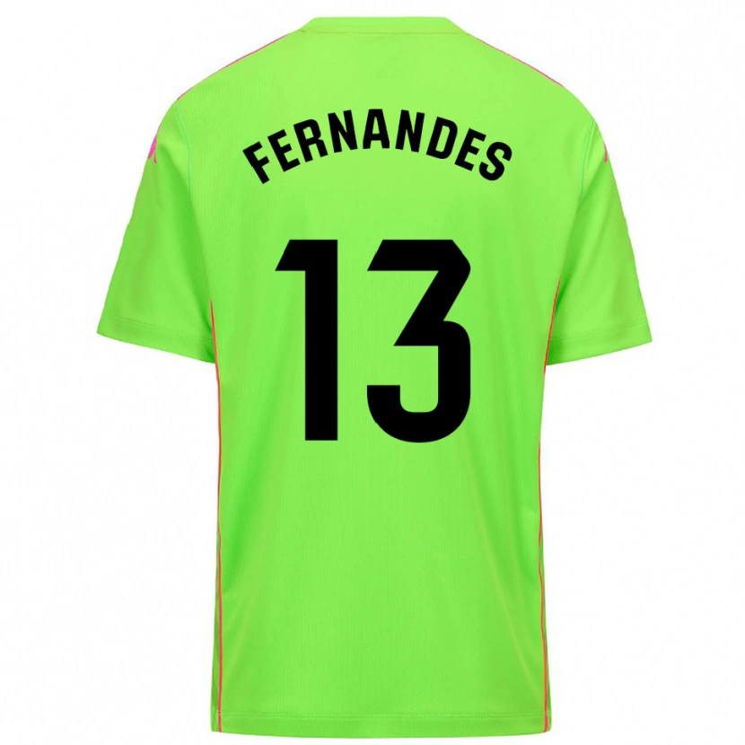Danxen Dames Guilherme Fernandes #13 Lirme Diep Roze Keepersshirt 2025/26 T-Shirt