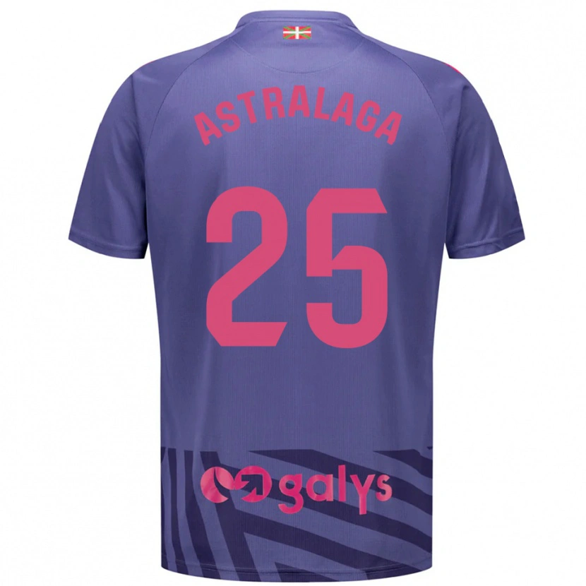 Danxen Dames Eunate Astralaga Aranguren #25 Blauw Grijs Paars Keepersshirt 2025/26 T-Shirt