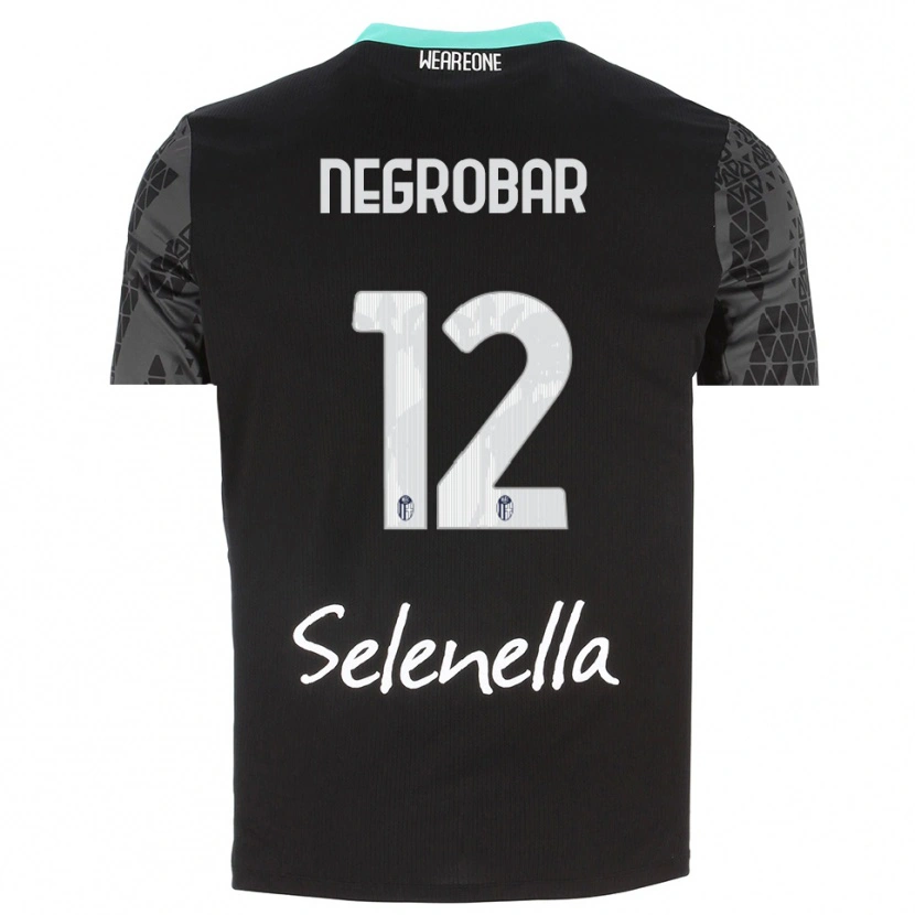 Danxen Dames Lucas Negrobar #12 Grijs Zwart Wit Keepersshirt 2025/26 T-Shirt