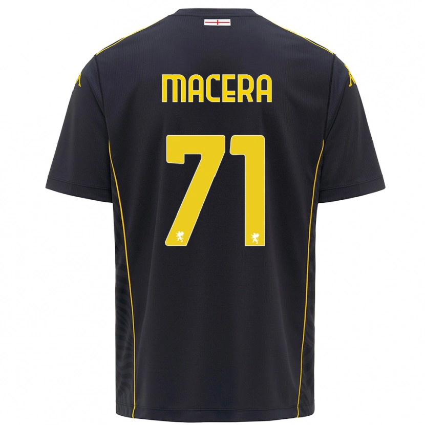 Danxen Dames Matilde Macera #71 Zwart Geel Keepersshirt 2025/26 T-Shirt