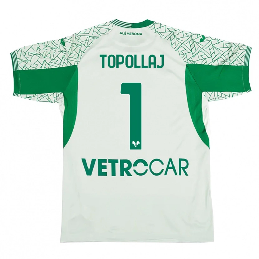 Danxen Dames Mark Topollaj #1 Groen Rood Keepersshirt 2025/26 T-Shirt