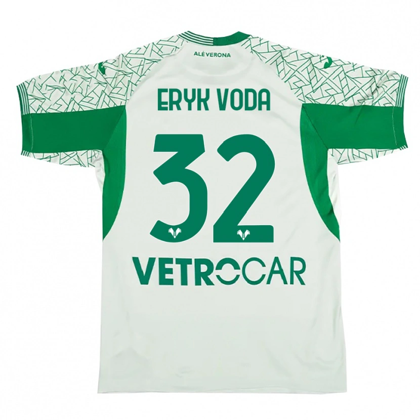 Danxen Dames Eryk Vodă #32 Groen Rood Keepersshirt 2025/26 T-Shirt