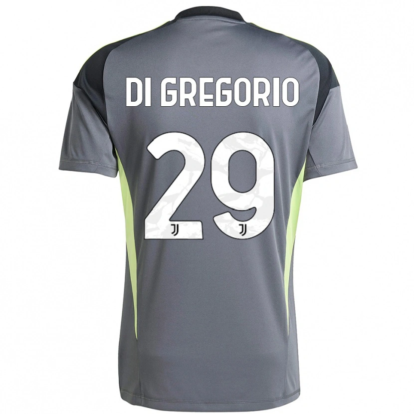 Danxen Dames Michele Di Gregorio #29 Donkergrijs Wit Keepersshirt 2025/26 T-Shirt
