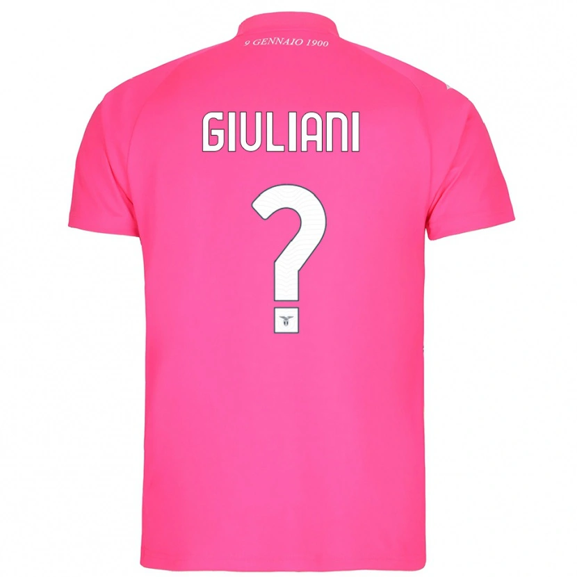 Danxen Dames Alessio Giuliani #0 Diep Roze Keepersshirt 2025/26 T-Shirt
