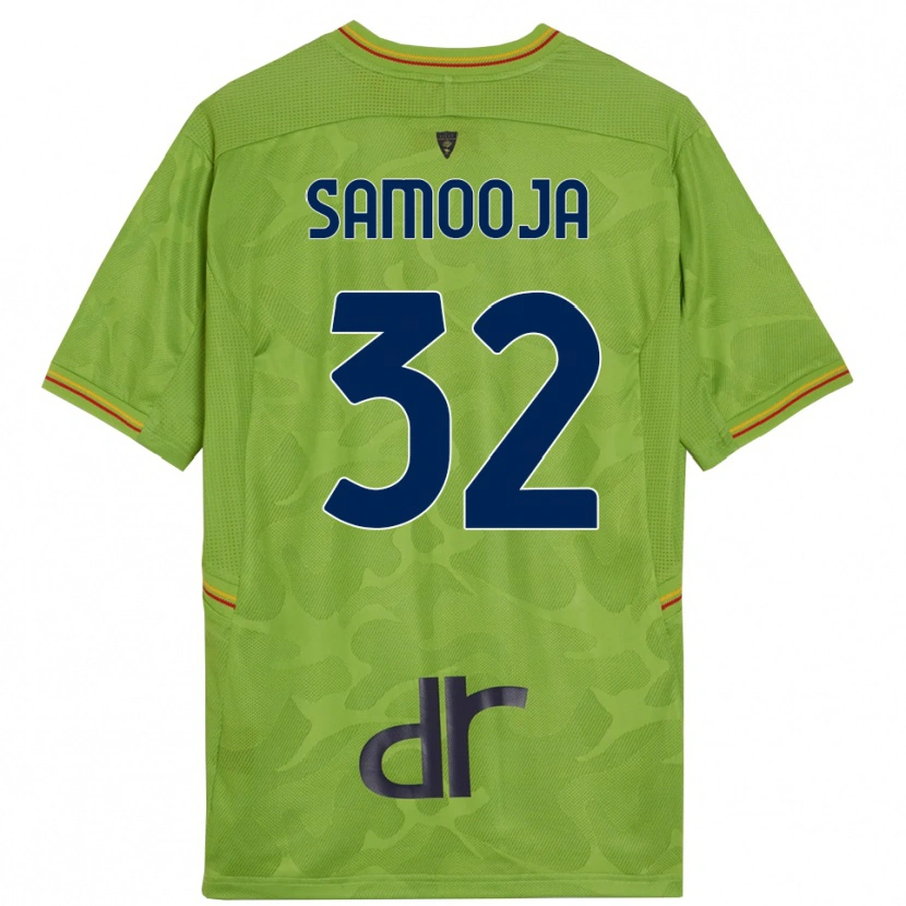 Danxen Dames Jasper Samooja #32 Bos Groen Zwart Keepersshirt 2025/26 T-Shirt