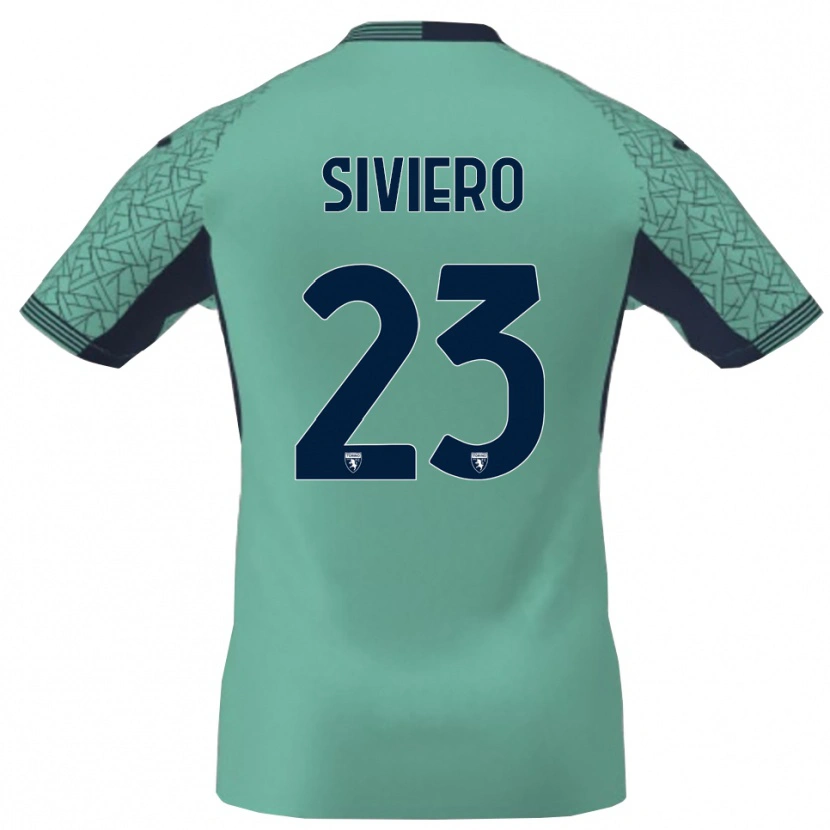 Danxen Dames Lapo Siviero #23 Blauw Lagune Keepersshirt 2025/26 T-Shirt