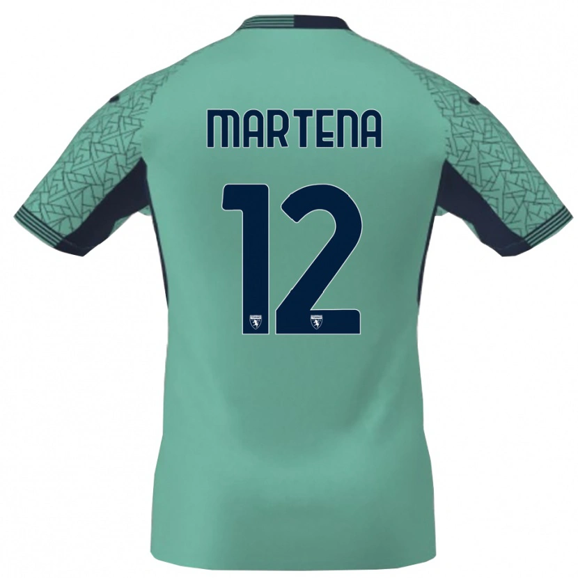 Danxen Dames Gabriele Martena #12 Blauw Lagune Keepersshirt 2025/26 T-Shirt
