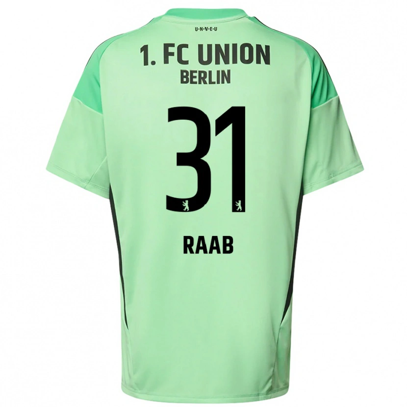 Danxen Dames Matheo Raab #31 Licht Groen Zwart Keepersshirt 2025/26 T-Shirt