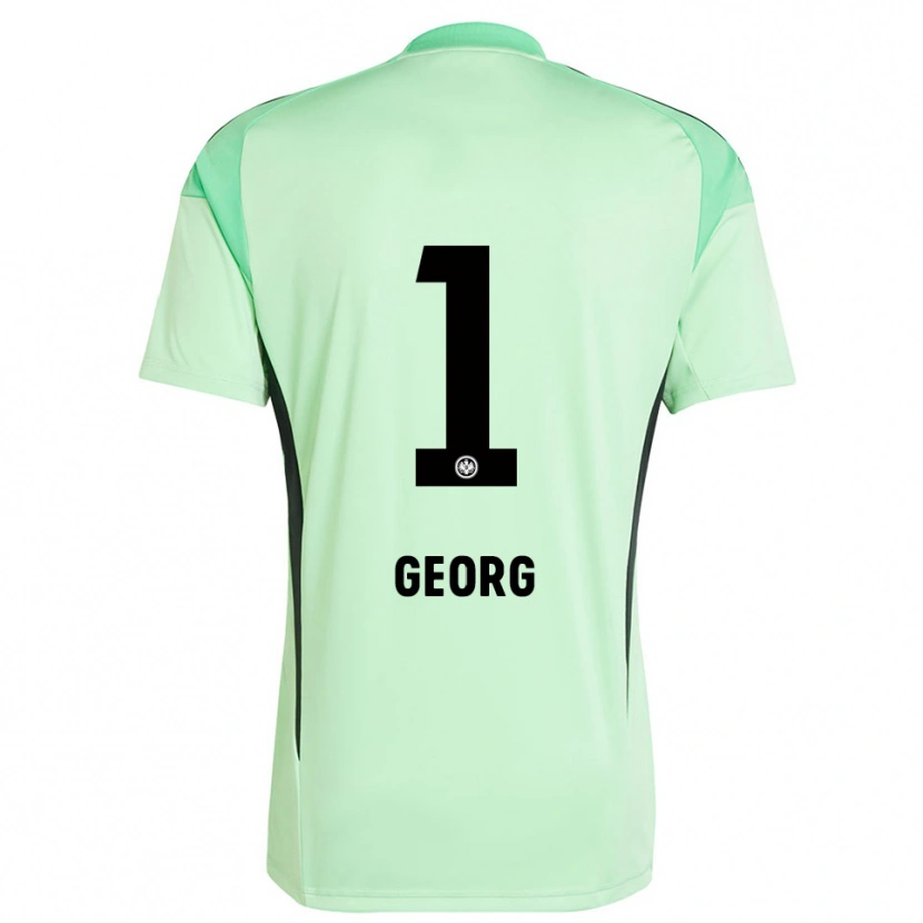 Danxen Dames Hannes Georg #1 Licht Groen Zwart Keepersshirt 2025/26 T-Shirt
