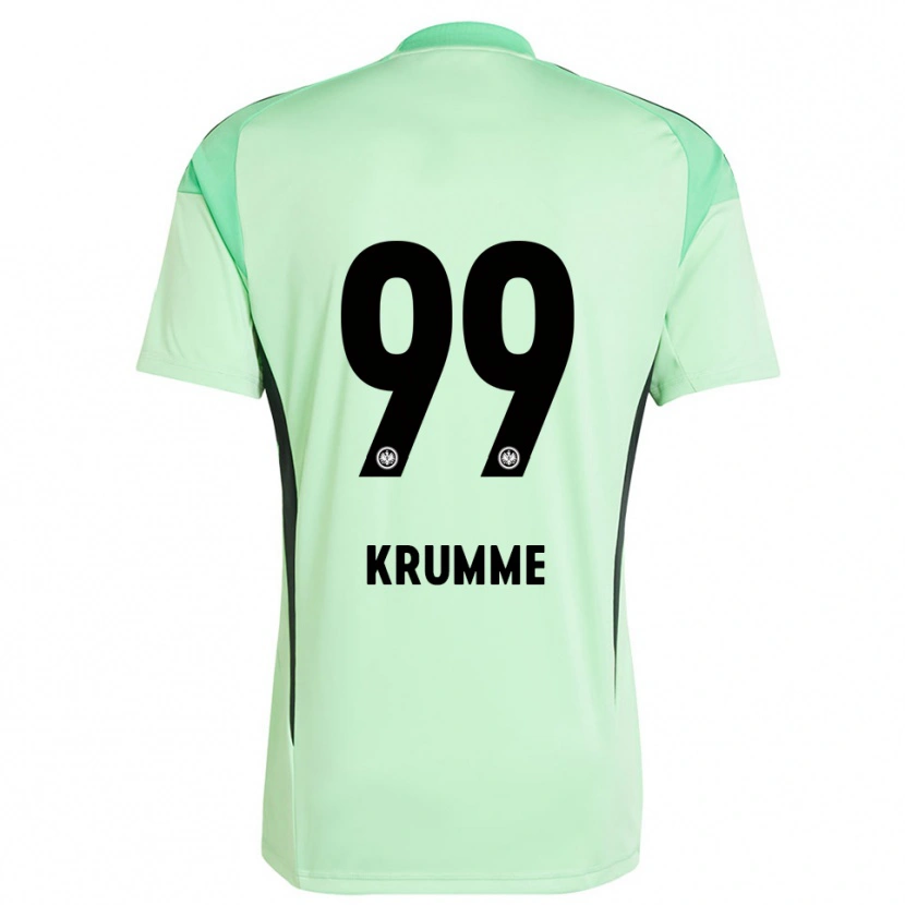 Danxen Dames Janne Krumme #99 Licht Groen Zwart Keepersshirt 2025/26 T-Shirt