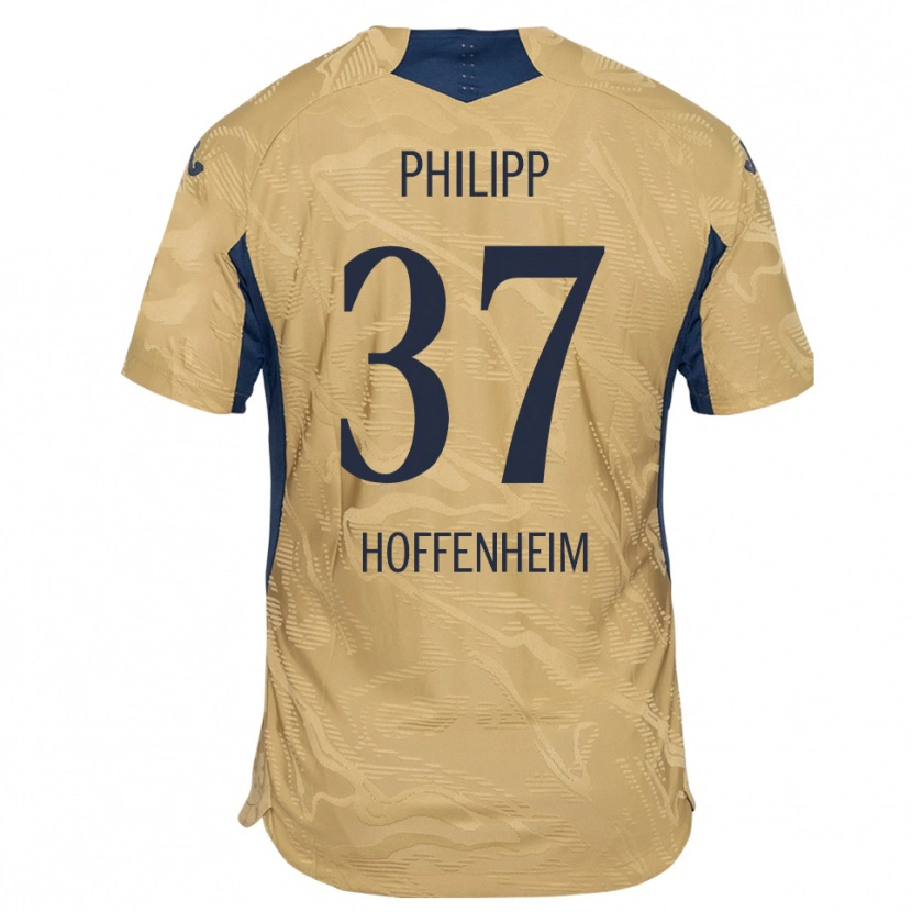 Danxen Dames Luca Philipp #37 Tan Zwart Keepersshirt 2025/26 T-Shirt