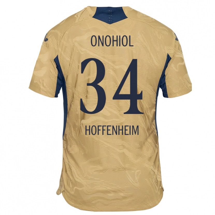 Danxen Dames Yannick Onohiol #34 Tan Zwart Keepersshirt 2025/26 T-Shirt