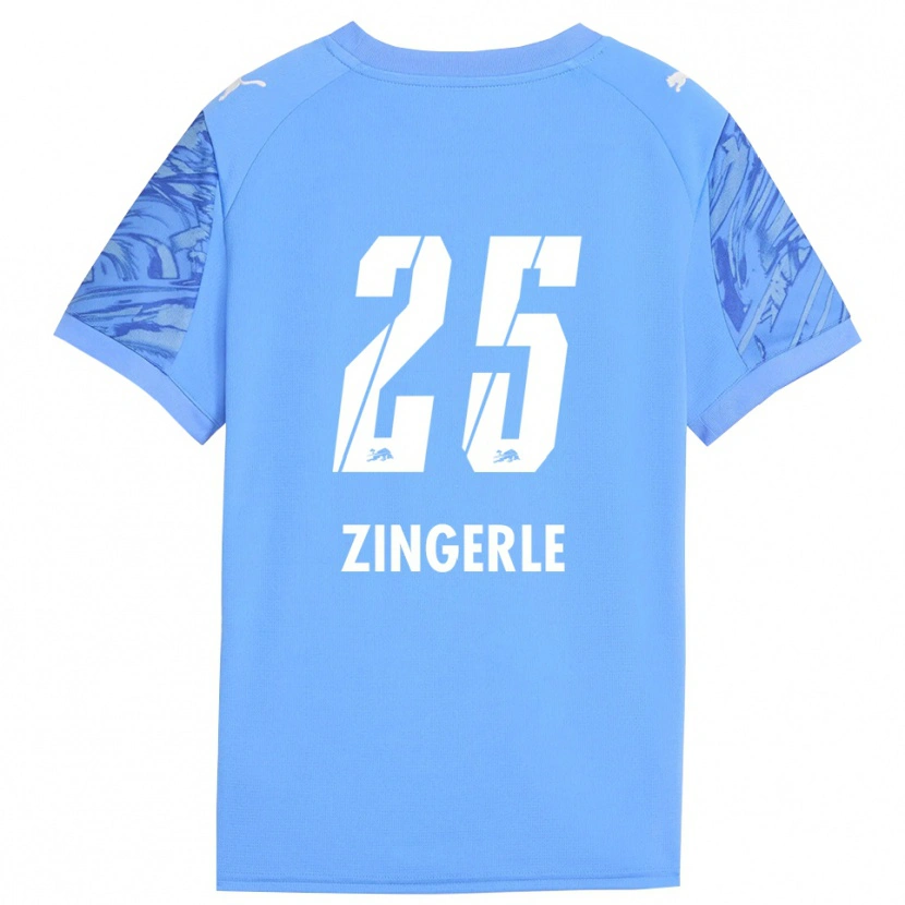 Danxen Dames Leopold Zingerle #25 Koninklijk Blauw Rood Keepersshirt 2025/26 T-Shirt