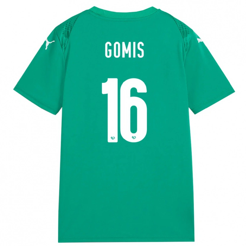 Danxen Dames Alfred Gomis #16 Zeegroen Wit Keepersshirt 2025/26 T-Shirt