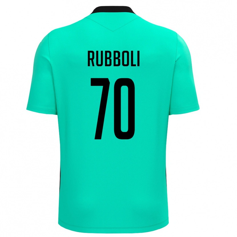 Danxen Dames Lorenzo Rubboli #70 Turquoise Zwart Keepersshirt 2025/26 T-Shirt