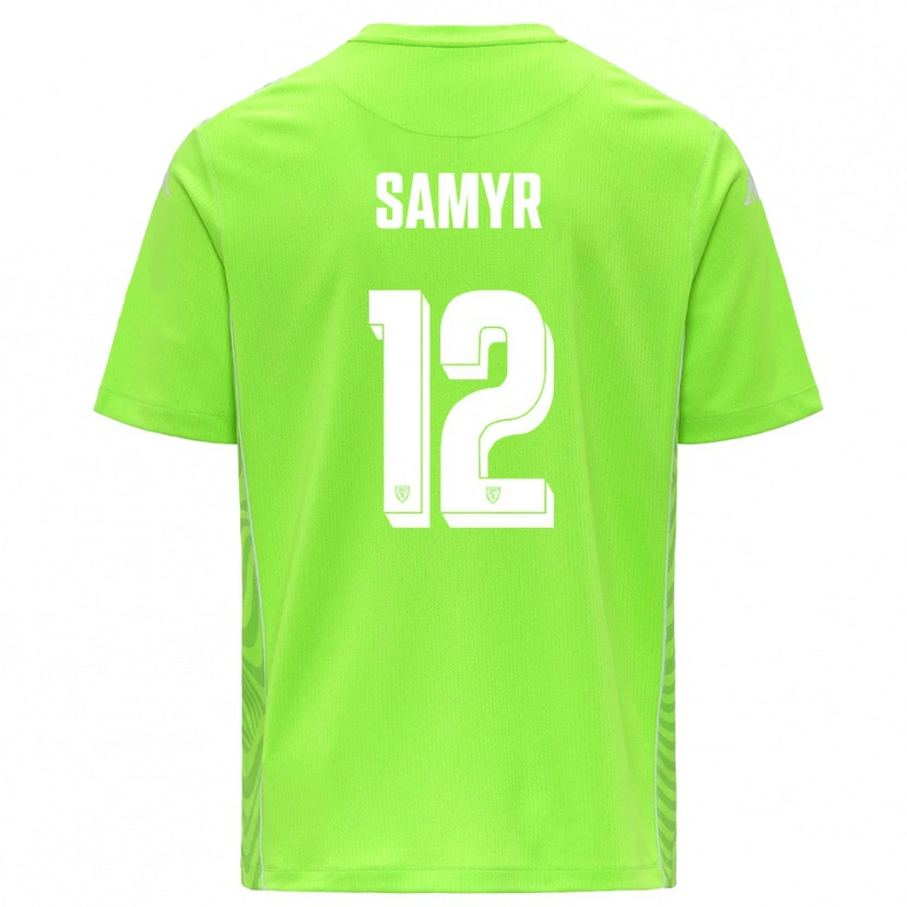 Danxen Dames Walid Samyr #12 Gazongroen Wit Keepersshirt 2025/26 T-Shirt