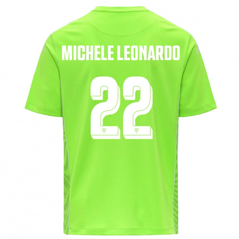 Danxen Dames Matteo Michele Leonardo #22 Gazongroen Wit Keepersshirt 2025/26 T-Shirt