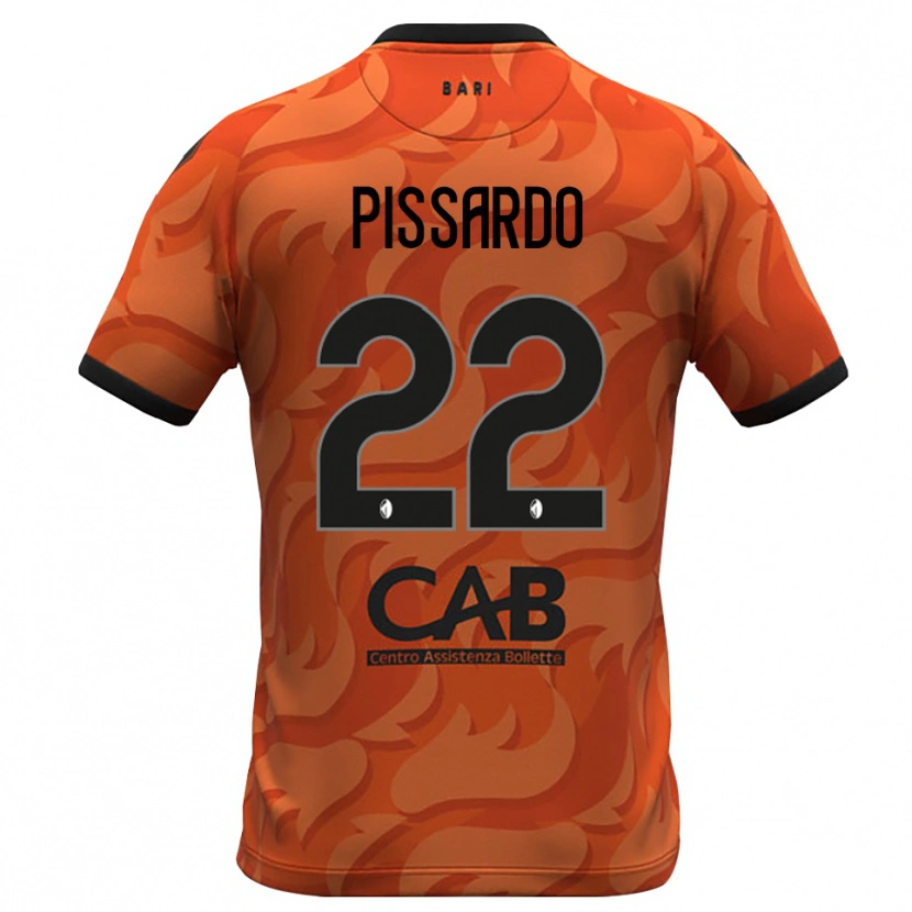 Danxen Dames Marco Pissardo #22 Donker Oranje Zwart Keepersshirt 2025/26 T-Shirt