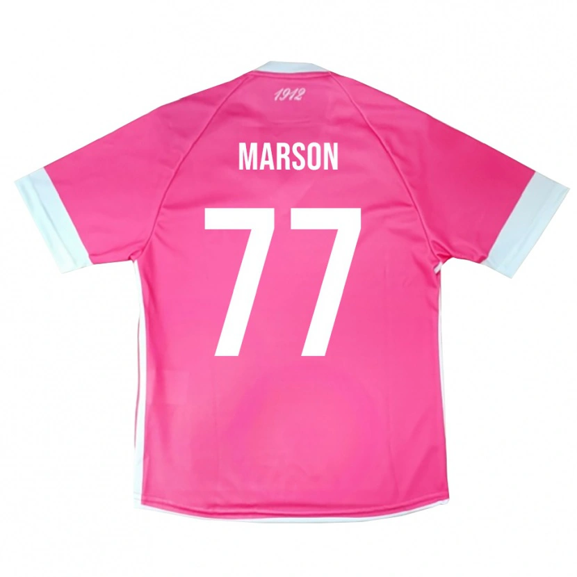 Danxen Dames Leonardo Marson #77 Fuchsia Wit Keepersshirt 2025/26 T-Shirt