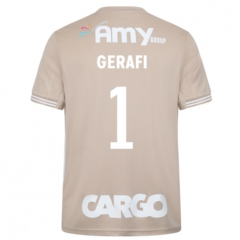 Danxen Dames Yoav Gerafi #1 Burly Wood Keepersshirt 2025/26 T-Shirt