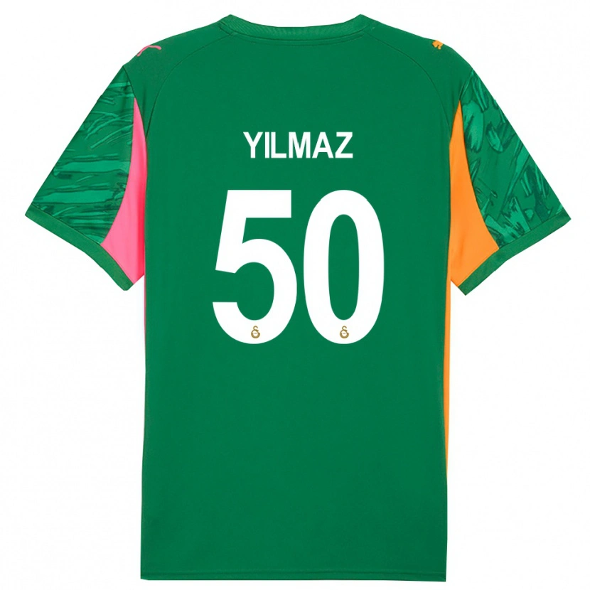 Danxen Dames Jankat Yılmaz #50 Groen Oranje Roze Keepersshirt 2025/26 T-Shirt