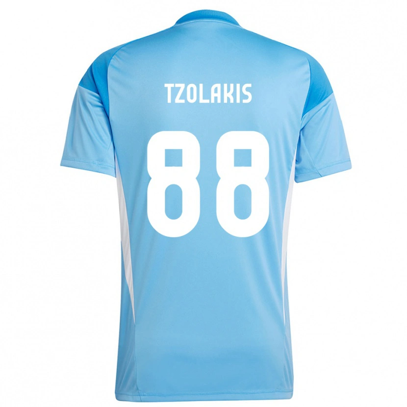 Danxen Dames Konstantinos Tzolakis #88 Diep Hemelsblauw Keepersshirt 2025/26 T-Shirt