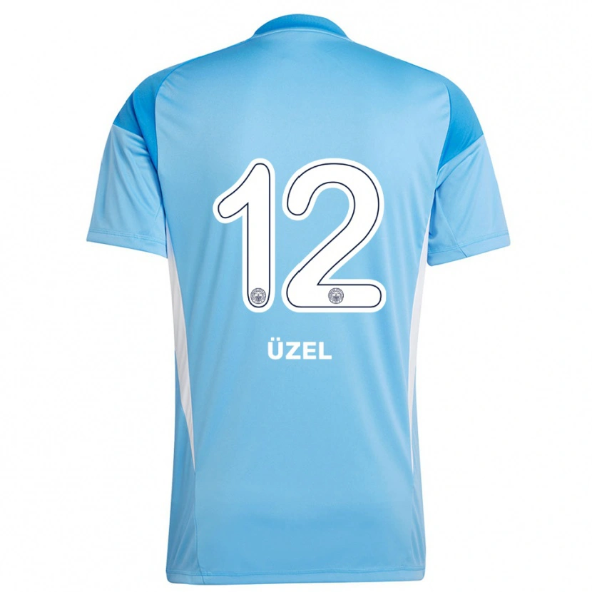 Danxen Dames Nevzat Üzel #12 Koningsblauw Wit Keepersshirt 2025/26 T-Shirt