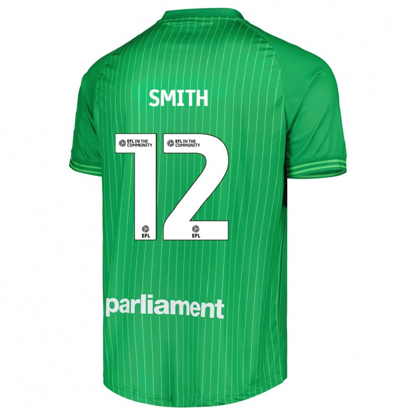 Danxen Dames Jackson Smith #12 Limoengroen Keepersshirt 2025/26 T-Shirt