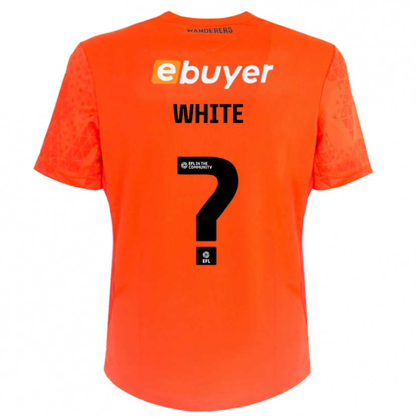 Danxen Dames Annabelle White #0 Oranje Zwart Keepersshirt 2025/26 T-Shirt