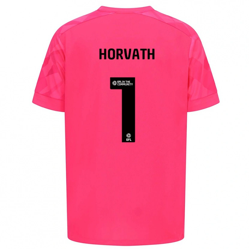 Danxen Dames Ethan Horvath #1 Roze Roze Keepersshirt 2025/26 T-Shirt