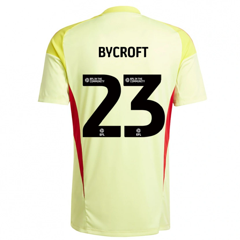 Danxen Dames Jack Bycroft #23 Lichtgeel Keepersshirt 2025/26 T-Shirt