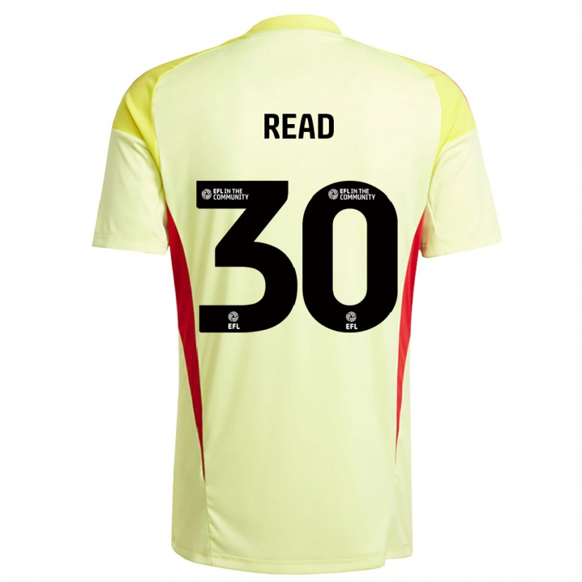 Danxen Dames Jasmine Read #30 Lichtgeel Keepersshirt 2025/26 T-Shirt