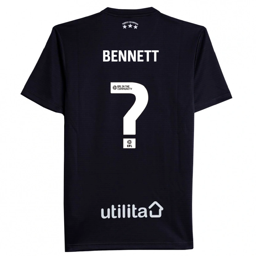 Danxen Dames Hugo Bennett #0 Zwart Wit Keepersshirt 2025/26 T-Shirt