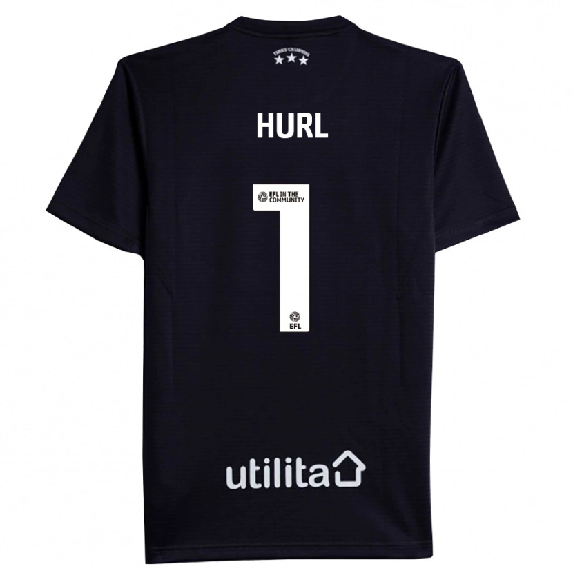 Danxen Dames Francis Hurl #1 Zwart Wit Keepersshirt 2025/26 T-Shirt