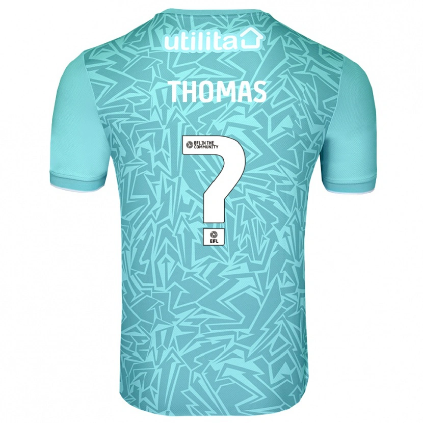 Danxen Dames Lucas Thomas #0 Lichtblauw Keepersshirt 2025/26 T-Shirt