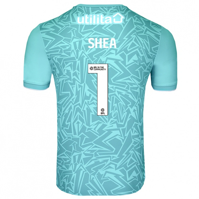 Danxen Dames James Shea #1 Lichtblauw Keepersshirt 2025/26 T-Shirt